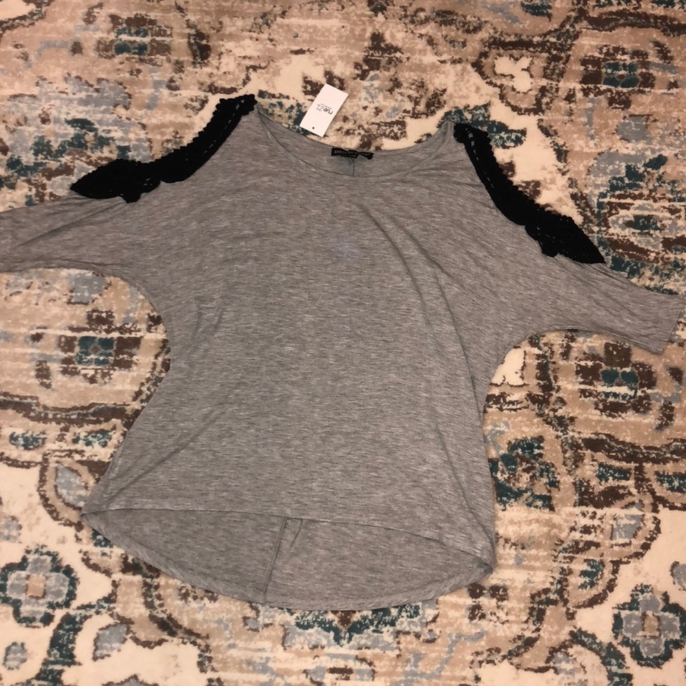 shoulder slit dress shirt